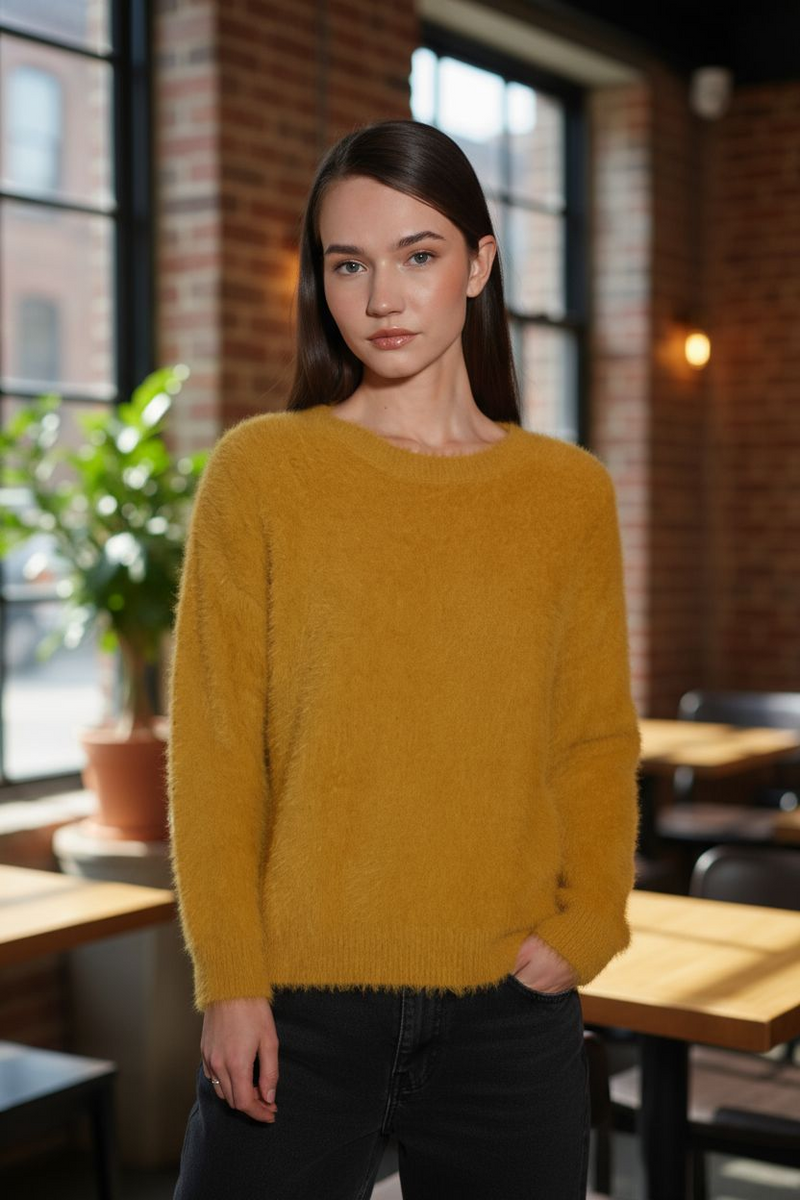 Saffron Knitted Sweater