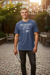 GRILLING MEAT SOFTLY WITH HIS TONGS T-SHIRT