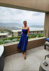 Khush Portofino Dress - Prussian
