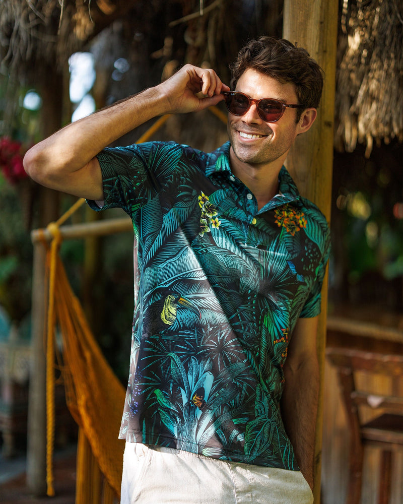 Sunday Swagger Toucan Mens Polo