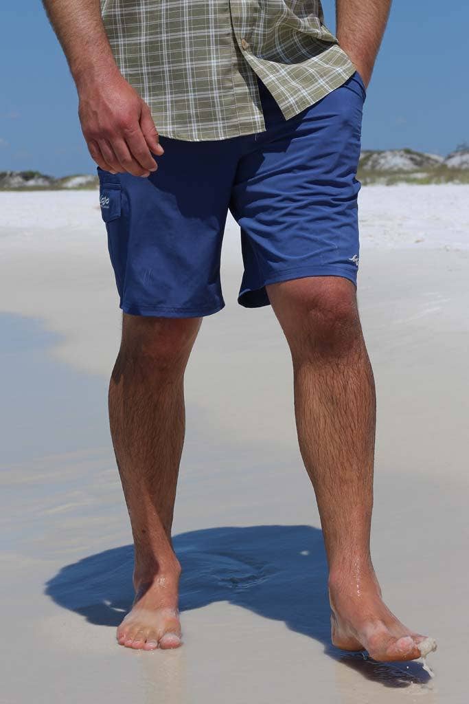 Stretch Fit Shorts: Nautical Navy