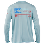 Beach Flag Performance Shirt, Long Sleeve