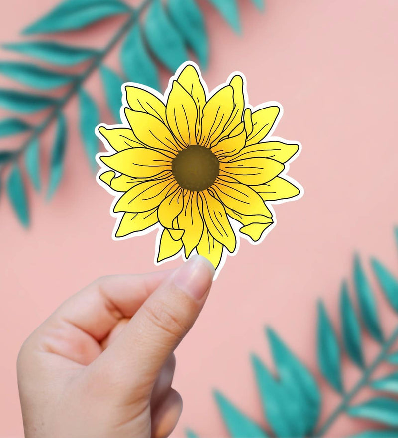 Sunflower Sticker